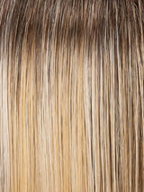 12FS8 | Light Gold Brown, Light Natural Gold Blonde and Pale Natural Gold-Blonde Blend, Shaded with Medium Brown