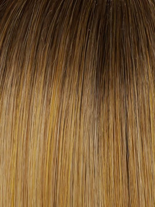 24B/27CS10 SHADED BUTTERSCOTCH | Light Gold Blonde and Medium Red-Gold Blonde Blend, Shaded with Light Brown