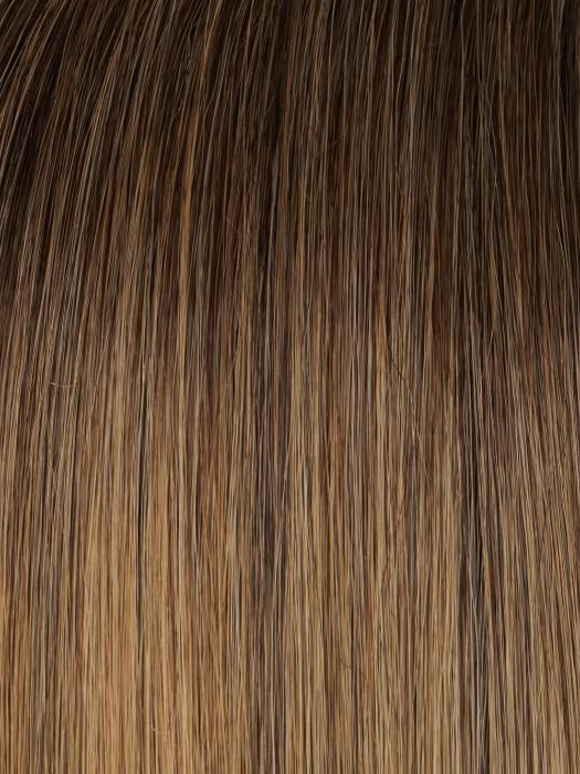 24B18S8 SHADED MOCHA | Medium Gold Brown and Light Gold Blonde Blend, Shaded with Dark Gold Brown