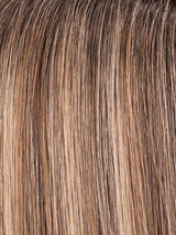 24B18S8 - Medium Gold Brown & Light Golden Blonde Blend, Shaded with a Dark Gold Brown Root